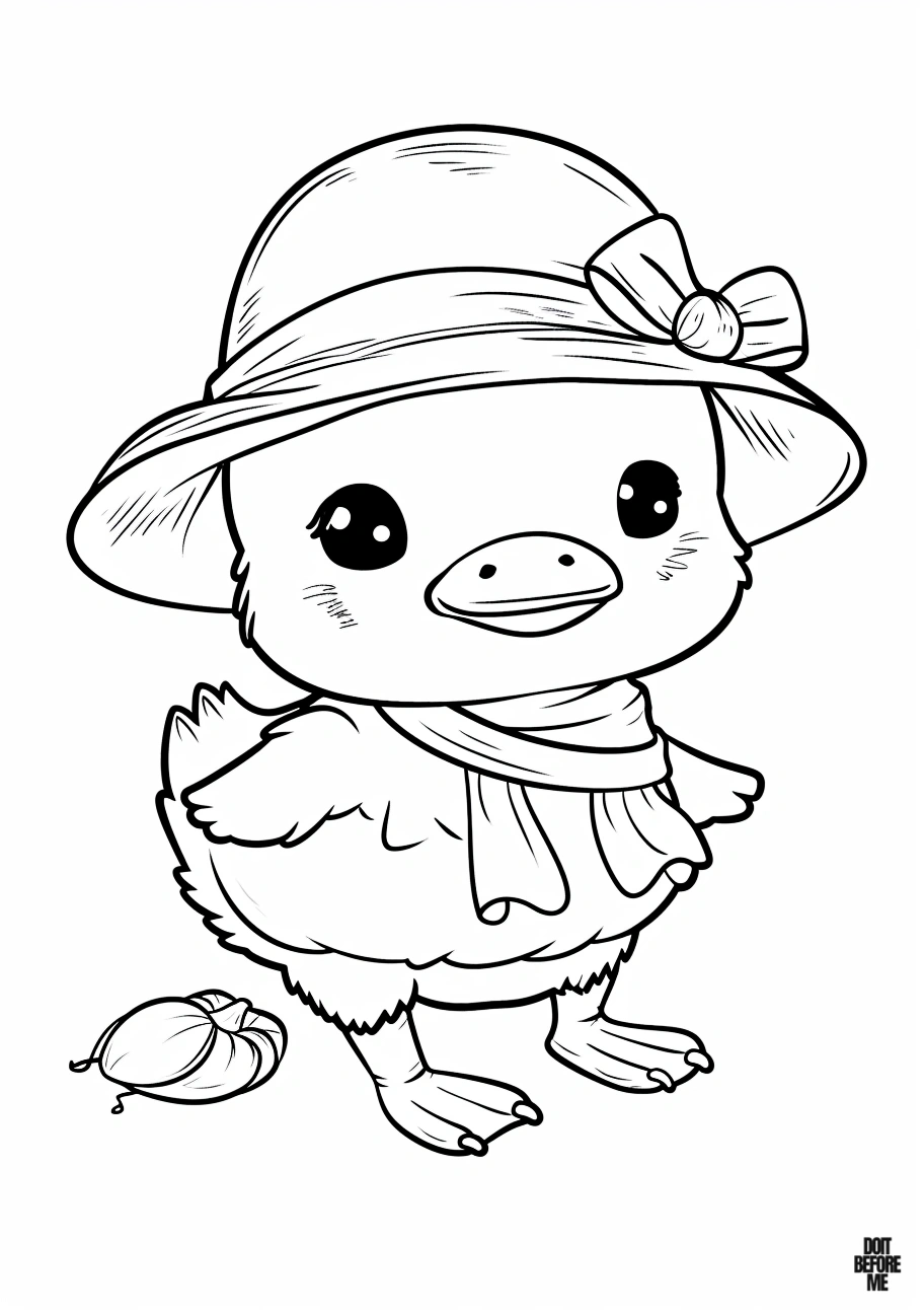 A cute smiling baby girl dressed in a cozy hat and scarf, engaging in a coloring activity suitable for young girls.